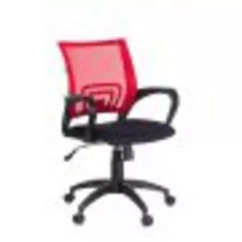Кресло Бюрократ CH-696/R черный/красный