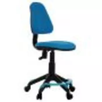 Кресло Бюрократ KD-4-F/TW-55 голубой TW-55 колеса голубой