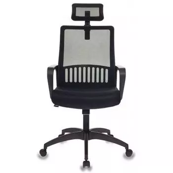 Кресло Бюрократ MC-201-H/TW-11 спинка сетка черный TW-11