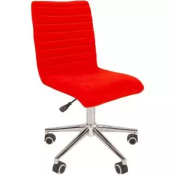 Кресло Chairman +020 ткань E-28 красный
