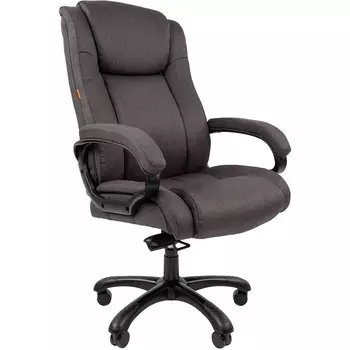 Кресло Chairman 410 ткань SX серая