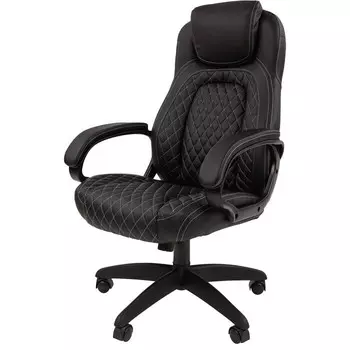 Кресло Chairman 432 экопремиум черный