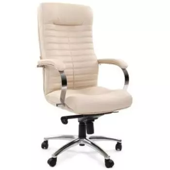 Кресло Chairman 480 экокожа Terra 101 бежевый