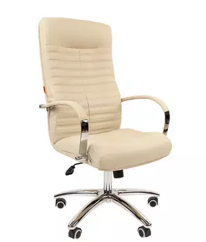 Кресло Chairman 480 экокожа Terra 101 бежевый N