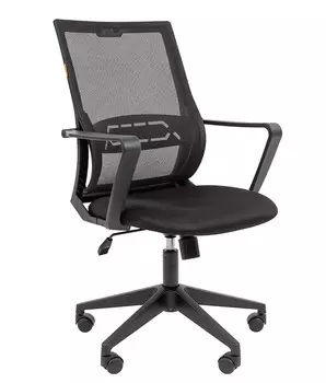 Кресло Chairman 545 ткань черный Б/П