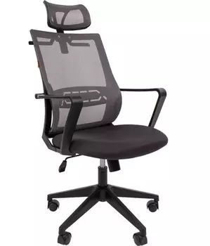 Кресло Chairman 545 ткань серый