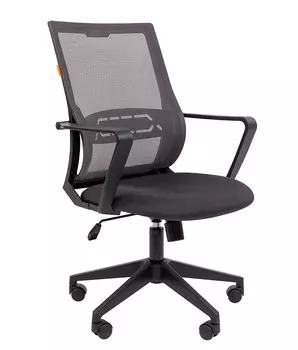 Кресло Chairman 545 ткань серый Б/П