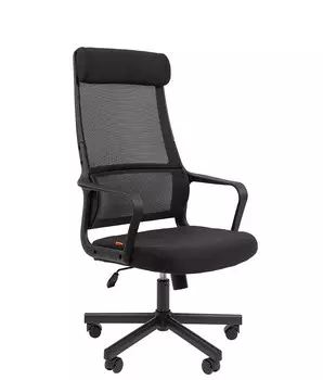 Кресло Chairman 590 черный/черный