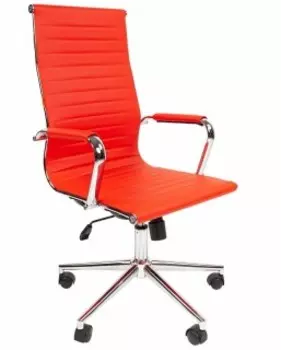 Кресло Chairman 755 экопремиум красный