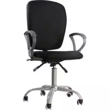 Кресло Chairman 9801 15-21 черный хром N-А