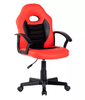 Кресло Chairman CH111 экокожа, красно-черный