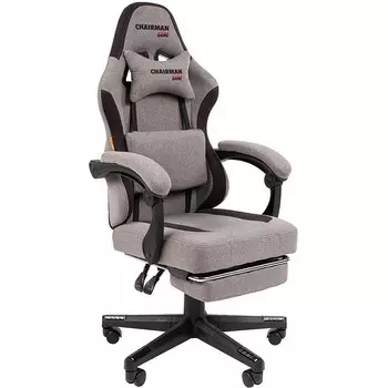 Кресло Chairman CH27 серо-черный