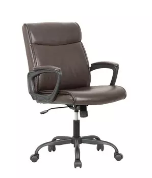 Кресло Chairman CH303 экокожа, коричневый