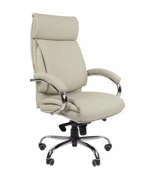 Кресло Chairman CH423 экокожа, бежевый