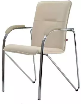 Кресло Chairman CH851 экокожа, бежевый