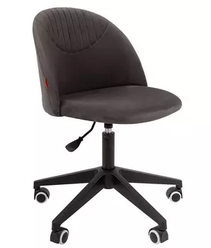 Кресло Chairman Home 119 ткань Т-55 серый, пластик