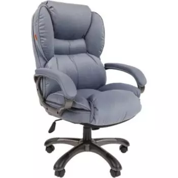 Кресло Chairman Home 434 ткань Т-71 голубое