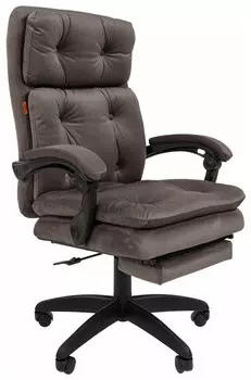 Кресло Chairman Home 442 ткань Т-55 серый