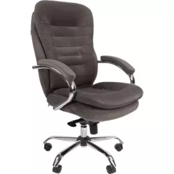 Кресло Chairman Home 795 ткань Т-55 серый