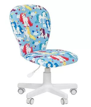 Кресло Chairman Kids 105 ткань единороги