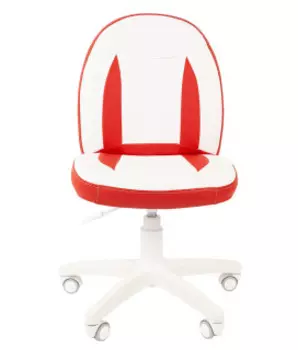 Кресло Chairman Kids 122 экопремиум красный/ белый тыл