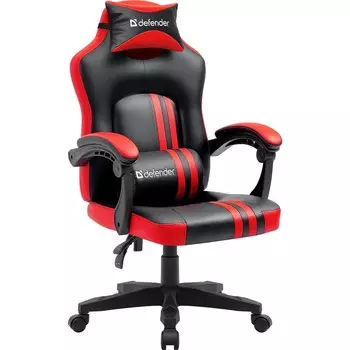 Кресло Defender MERCURY black/red (64320)