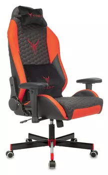 Кресло Knight Neon эко.кожа черный/красный
