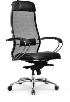 Кресло Метта Samurai SL-1.04 MPES эко.кожа/сетка черный (z312296570)