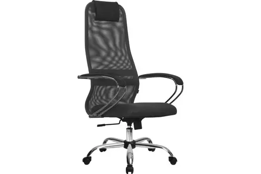 Кресло Метта SU-B-8/подл.131/осн.003 Темно-серый/Темно-серый (z312469301)