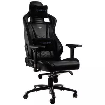 Кресло Noblechairs EPIC PU Leather / black/blue (NBL-PU-BLU-002)