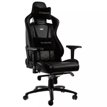 Кресло Noblechairs EPIC PU Leather / black/gold (NBL-PU-GOL-002)