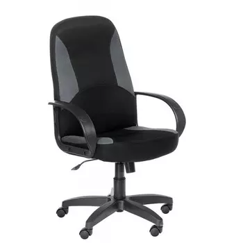 Кресло OLSS АМИГО 783 ткань сетка черный +серый