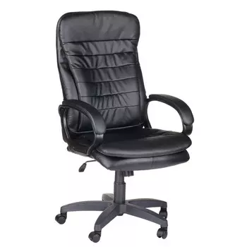 Кресло OLSS СИЛУЭТ УЛЬТРА черный Экокожа