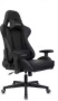 Кресло Zombie Formula черный/карбон эко.кожа