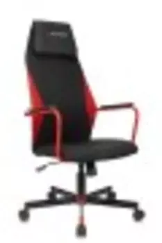 Кресло Zombie ONE черный/красный сиденье черный (ONE RED)