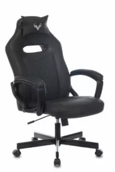 Кресло Zombie Viking 6 KNIGHT эко.кожа черный