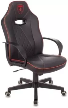 Кресло Zombie Viking XS эко.кожа, черный/черный