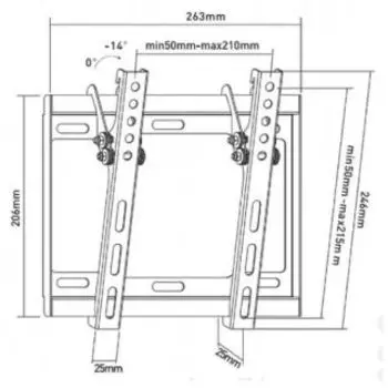 Кронштейн для ТВ Ultramounts UM831TW белый