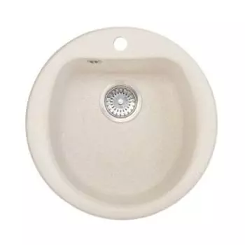 Кухонная мойка АкваГранитЭкс M-07 белый