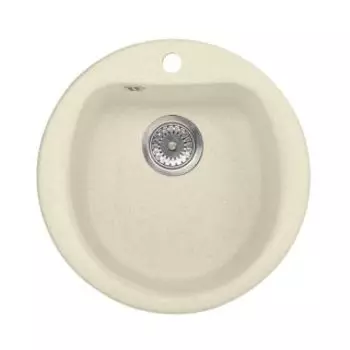 Кухонная мойка АкваГранитЭкс M-07 бежевый