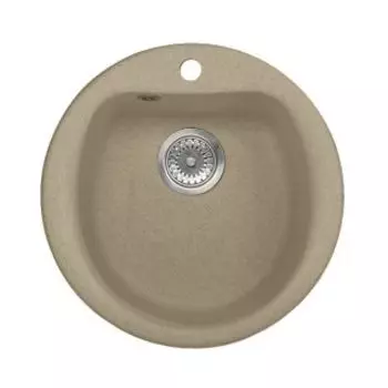 Кухонная мойка АкваГранитЭкс M-07 песочный