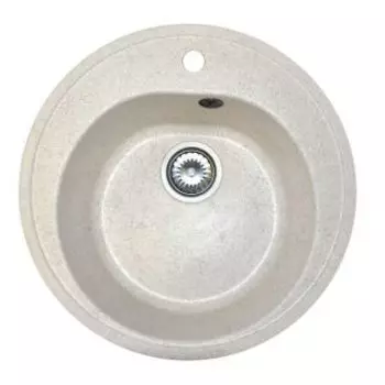 Кухонная мойка АкваГранитЭкс M-08 белый