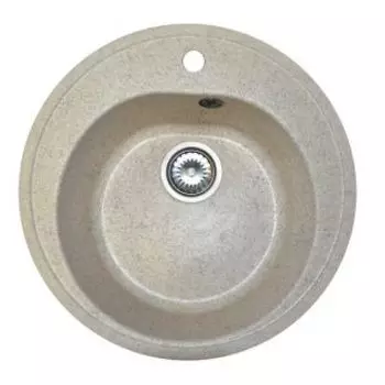 Кухонная мойка АкваГранитЭкс M-08 бежевый