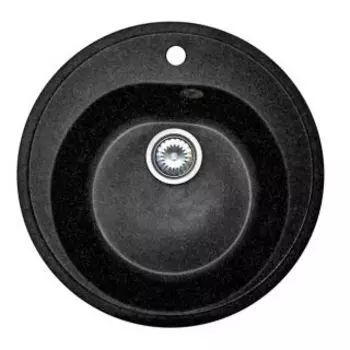 Кухонная мойка АкваГранитЭкс M-08 черный