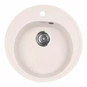 Кухонная мойка АкваГранитЭкс M-08 светло-розовый