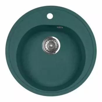 Кухонная мойка АкваГранитЭкс M-08 зеленый