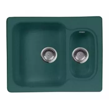 Кухонная мойка АкваГранитЭкс M-09 зеленый