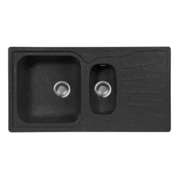 Кухонная мойка АкваГранитЭкс M-09K черный
