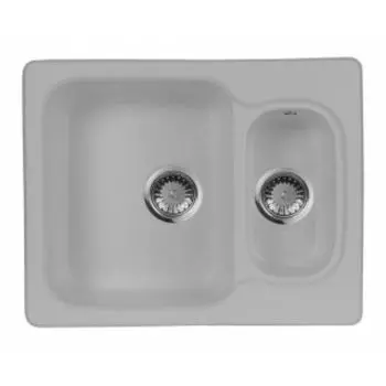 Кухонная мойка АкваГранитЭкс M-09K серый
