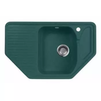 Кухонная мойка АкваГранитЭкс M-10 зеленый